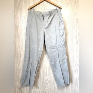 Express Performance Stretch + Easy Care Light Grey Classic 34x30 Pants NWOT
